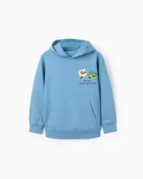 Толстовка с капюшоном Minecraft для мальчиков Zippy, синий