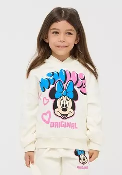 Толстовка с капюшоном MINNIE CON E DETTAGLIO ORECCHIE Terranova, белый