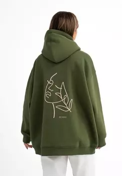 Толстовка с капюшоном MIRONS, хаки