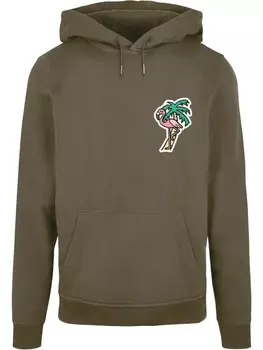 Толстовка с капюшоном Mister Tee, оливковый