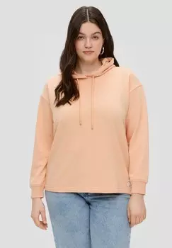 Толстовка с капюшоном MIT BERSCHNITTENER SCHULTER QS, цвет Nude