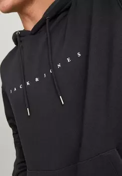 Толстовка с капюшоном MIT ECORP Jack & Jones, черный