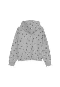 Толстовка с капюшоном MIT ELASTISCHEM SAUM Marc O'Polo, цвет Grey Melange Aop