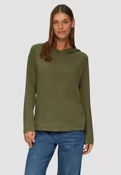 Толстовка с капюшоном MIT FLAMM s.Oliver, хаки