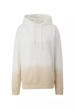 Толстовка с капюшоном MIT GUMMIERTEM SCHRIFTPRINT QS, белый