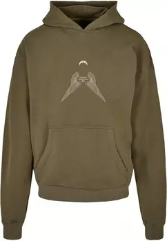 Толстовка с капюшоном MJ Gonzales Sweatshirt HIGHER THAN HEAVEN, оливковый