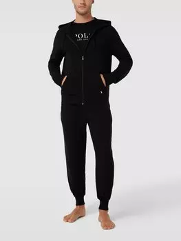 Толстовка с капюшоном, модель 'LIGHTWEIGHT' Polo Ralph Lauren Underwear, черный