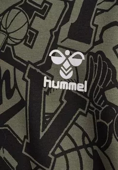 Толстовка с капюшоном MOLT Hummel, оливковый