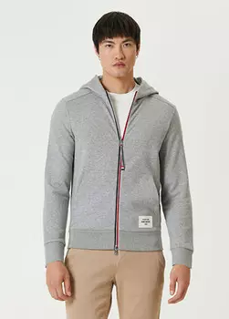 Толстовка с капюшоном Moncler, серый