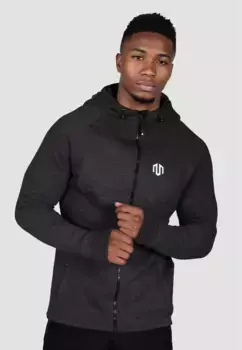 Толстовка с капюшоном MOROTAI "MOROTAI Men's Morotai Neotech Full Zip Hoodie", серый