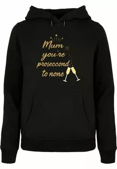Толстовка с капюшоном MOTHER'S DAY PROSECCOND TO NONE BASIC ABSOLUTE CULT, черный