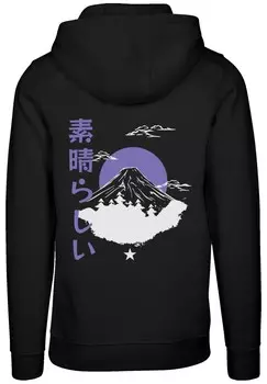 Толстовка с капюшоном MOUNT FUJI F4NT4STIC, черный