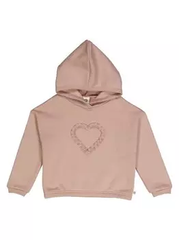 Толстовка с капюшоном Msli By Green Cotton, розовый