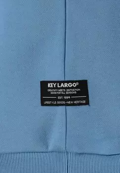 Толстовка с капюшоном MSW WEST LAKE Key Largo, синий