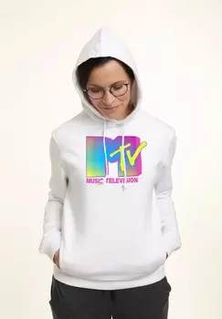 Толстовка с капюшоном MTV FLUORESCENT Henry Tiger, белый