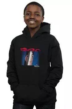 Толстовка с капюшоном Mulan Face Peep Disney, черный