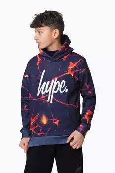 Толстовка с капюшоном Multi Lava Hype, мультиколор