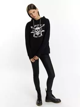 Толстовка с капюшоном Mymo, черный