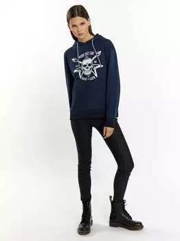 Толстовка с капюшоном Mymo, синий