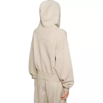 Толстовка с капюшоном на молнии Acne Studios, Faded Gray