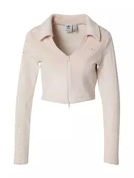 Толстовка с капюшоном на молнии ADIDAS ORIGINALS Zip-Up Hoodie, пастельный розовый