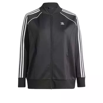 Толстовка с капюшоном на молнии ADIDAS ORIGINALS Zip-Up Hoodie Adicolor Classics Sst, черный