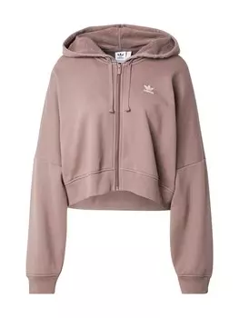 Толстовка с капюшоном на молнии ADIDAS ORIGINALS Essential, цвет Cappuccino