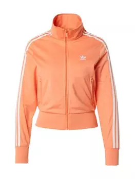 Толстовка с капюшоном на молнии ADIDAS ORIGINALS Firebird, цвет Pastel orange