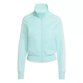 Толстовка с капюшоном на молнии ADIDAS ORIGINALS Adicolor Classics Firebird, зеленый