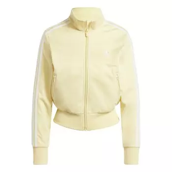 Толстовка с капюшоном на молнии ADIDAS ORIGINALS Adicolor Classics Firebird, цвет Pastel yellow