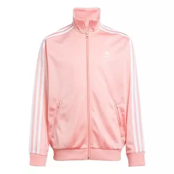 Толстовка с капюшоном на молнии ADIDAS ORIGINALS Adicolor Firebird, светло-розовый