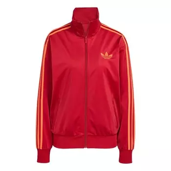 Толстовка с капюшоном на молнии ADIDAS ORIGINALS Adicolor Classic Firebird, красный