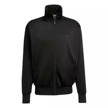 Толстовка с капюшоном на молнии ADIDAS ORIGINALS Adicolor Classics Firebird, черный