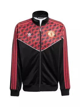 Толстовка с капюшоном на молнии ADIDAS ORIGINALS Manchester United91, черный