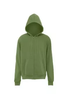 Толстовка с капюшоном на молнии ALEKO Zip-Up Hoodie, оливковый
