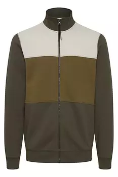 Толстовка с капюшоном на молнии BLEND Block, цвет Light brown/Dark brown