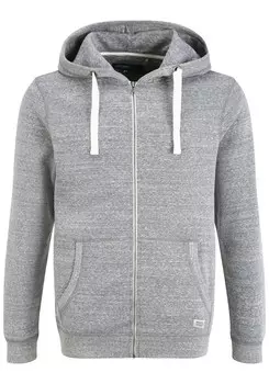 Толстовка с капюшоном на молнии BLEND Nix, пятнистый синий