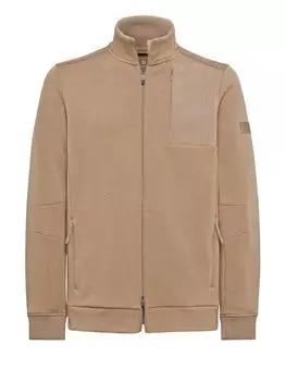 Толстовка с капюшоном на молнии Boggi Milano B Tech, темно-бежевый