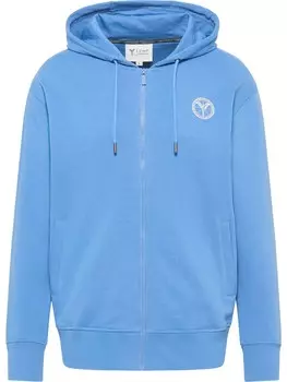 Толстовка с капюшоном на молнии Carlo Colucci Dender, синий