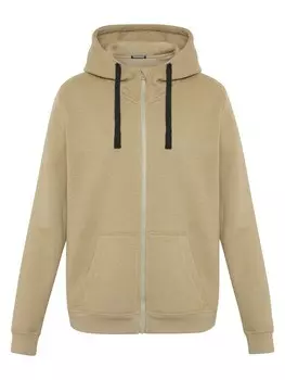 Толстовка с капюшоном на молнии CHIEMSEE, темно-бежевый