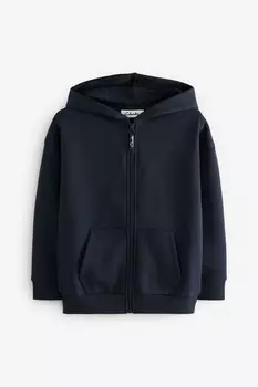 Толстовка с капюшоном на молнии Clarks, синий