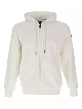 Толстовка с капюшоном на молнии Connective Colmar, белый