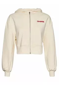 Толстовка с капюшоном на молнии Dangerous DNGRS, экрю