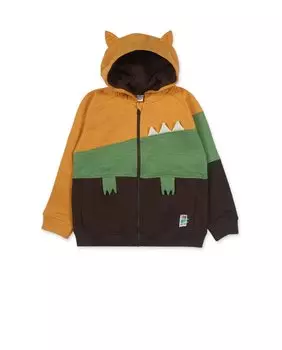 Толстовка с капюшоном на молнии для мальчика Tuc tuc, мультиколор