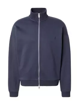 Толстовка с капюшоном на молнии DRYKORN MAKANO, темно-синий