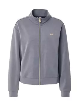 Толстовка с капюшоном на молнии EA7 Emporio Armani, серый