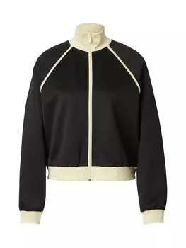 Толстовка с капюшоном на молнии EDITED Engelina, черный