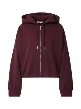Толстовка с капюшоном на молнии EDITED Zip-Up Hoodie Tamy, цвет bordeaux/dark red