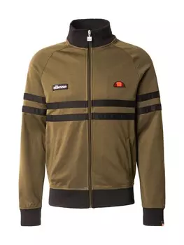 Толстовка с капюшоном на молнии ELLESSE Rimini, оливковый