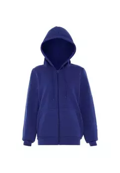 Толстовка с капюшоном на молнии Exide Zip-Up Hoodie, коабльтовый синий